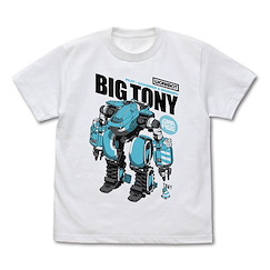SAKUGAN : 日版 (加大)「BIG TONY + TONY」Sacks&Guns!! 白色 T-Shirt
