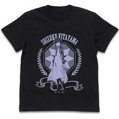 魔法科高中的劣等生系列 (大碼)「北山雫」魔法科高中的優等生 黑色 T-Shirt Shizuku Kitayama Bloom T-Shirt /BLACK-L【The Irregular at Magic High School】