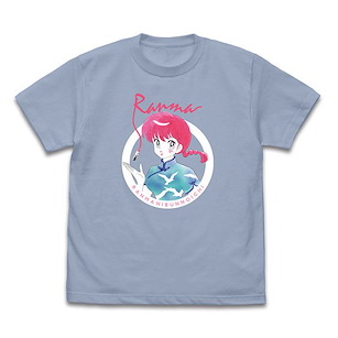 亂馬 1/2 (加大)「早乙女亂馬」ACID BLUE T-Shirt Ranma Saotome T-Shirt [Circle]/ACID BLUE-XL【Ranma 1/2】