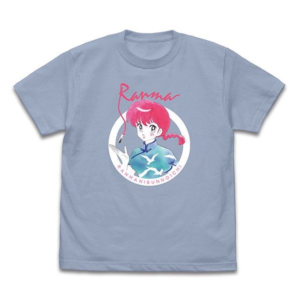 亂馬 1/2 : 日版 (大碼)「早乙女亂馬」ACID BLUE T-Shirt
