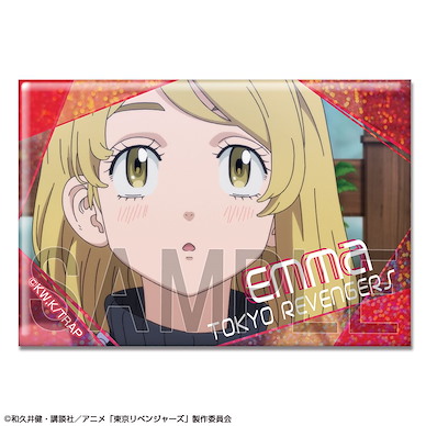 東京復仇者 「佐野艾瑪」Ver. 2 方形徽章 Hologram Can Badge Ver. 2 Design 35 Emma【Tokyo Revengers】