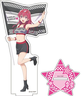 女朋友 and 女朋友 「佐木咲」賽車女郎 Ver. 亞克力企牌 TV Anime New Illustration BIG Acrylic Stand (1) Saki Saki【Girlfriend, Girlfriend】