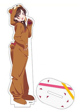 出租女友 「水原千鶴」熊睡衣 Ver. 亞克力企牌 New Illustration Acrylic Figure Chizuru Mizuhara (Bear Pajamas ver.)【Rent-A-Girlfriend】