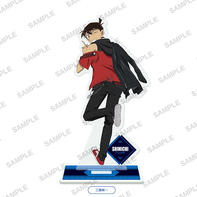 名偵探柯南 「工藤新一」紅黑服裝 亞克力企牌 Acrylic Stand Figure Black Red Ver. Kudo Shinichi【Detective Conan】