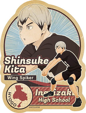 排球少年!! 「北信介」躍動 行李箱 貼紙 Travel Sticker 3 10 Kita Shinsuke【Haikyu!!】