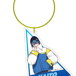 VOCALOID系列 「KAITO」如月憂插圖 金屬絲匙扣 Hatsune Miku Series Wire Acrylic Key Chain KAITO Sporty Yuu Kisaragi【VOCALOID Series】