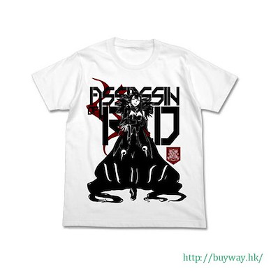 Fate系列 (細碼)「赤 Assassin」白色 T-Shirt Assassin of Red T-Shirt / WHITE-S【Fate Series】