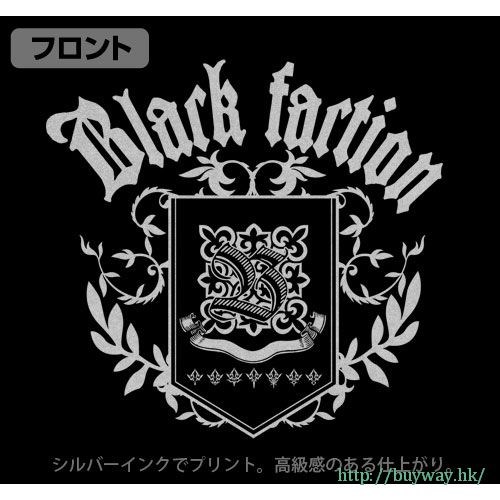 Fate系列 : 日版 (大碼)「黑の陣營」黑色 T-Shirt