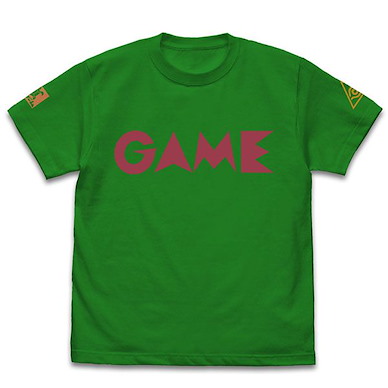 遊戲王 系列 (細碼)「武藤雙六」遊戲店標誌 綠色 T-Shirt Solomon's Store "Kame Game Shop" Logo T-Shirt /GREEN-S【Yu-Gi-Oh!】