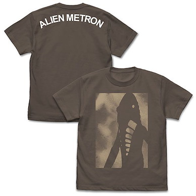 超人系列 (細碼)「美特隆星人」暗黑 T-Shirt Ultra Seven Alien Metron Silhouette T-Shirt /CHARCOAL-S【Ultraman Series】