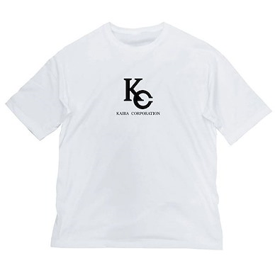 遊戲王 系列 (大碼)「KC」寬鬆 白色 T-Shirt KC Big Silhouette T-Shirt /WHITE-L【Yu-Gi-Oh!】