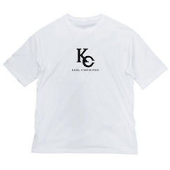 遊戲王 系列 : 日版 (加大)「KC」寬鬆 白色 T-Shirt