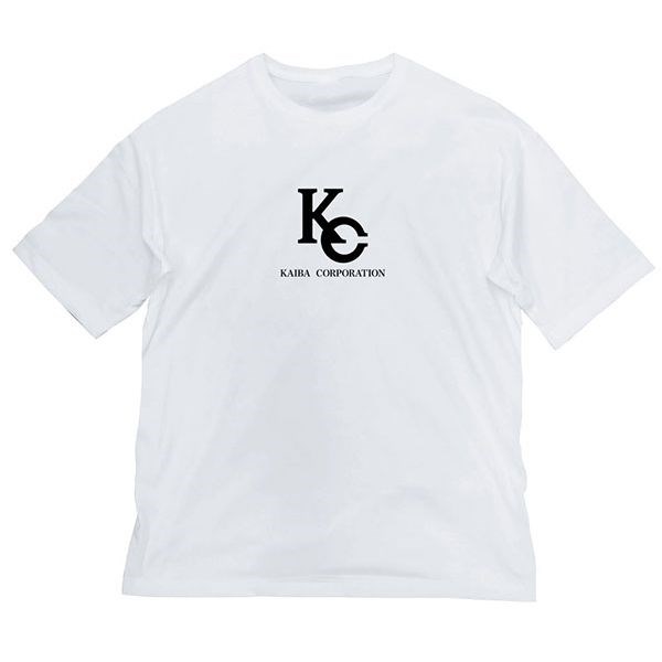 遊戲王 系列 : 日版 (大碼)「KC」寬鬆 白色 T-Shirt