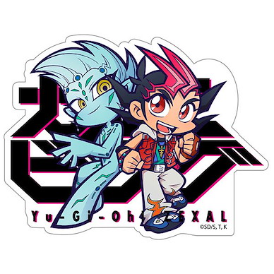 遊戲王 系列 「九十九遊馬 + 阿斯特拉爾」防水貼紙 Yu-Gi-Oh! ZEXAL Yuma Tsukumo and Astral's Kattobingu! Waterproof Sticker【Yu-Gi-Oh!】