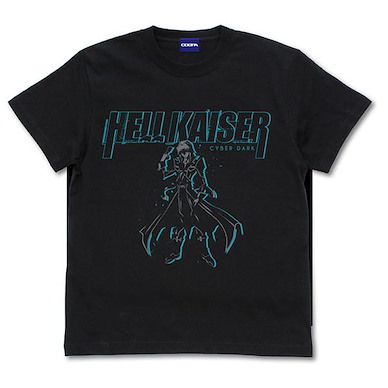 遊戲王 系列 (細碼)「丸藤亮」HELL KAISER 黑色 T-Shirt Yu-Gi-Oh! GX Hell Kaiser Ryo T-Shirt /BLACK-S【Yu-Gi-Oh!】