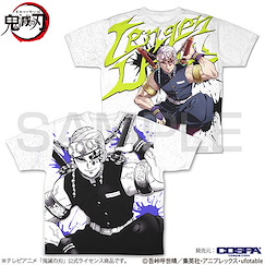 鬼滅之刃 (加大)「宇髄天元」雙面 全彩 T-Shirt Tengen Uzui Double-sided Full Graphic T-Shirt /XL【Demon Slayer: Kimetsu no Yaiba】
