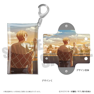 GIVEN 被贈與的未來 「中山春樹」透明 平面袋 Original Illustration Multi Clear Pouch Haruki C【GIVEN】