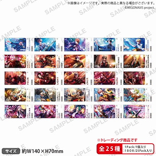 BanG Dream! AAside 貼紙 (25 個入) Ticket Style Sticker (25 Pieces)【ARGONAVIS from BanG Dream! AAside】
