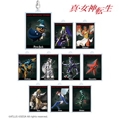 女神轉生系列 「真·女神轉生」亞克力匙扣 惡魔 Ver. (10 個入) Shin Megami Tensei Demon Acrylic Key Chain (10 Pieces)【Megami Tensei Series】