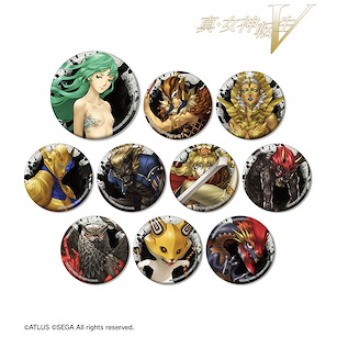 女神轉生系列 「真·女神轉生V」收藏徽章 (10 個入) Shin Megami Tensei V Can Badge (10 Pieces)【Megami Tensei Series】