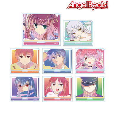 天使的脈動 Ani-Art CLEAR LABEL 亞克力企牌 (8 個入) Ani-Art Clear Label Acrylic Stand (8 Pieces)【Angel Beats!】