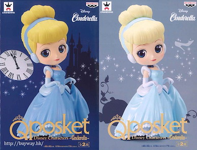 迪士尼系列 「灰姑娘」Qposket Disney Characters 普通版 + 特別色 (1 套 2 款) Q posket Disney Characters -Cinderella- (2 Pieces)【Disney Series】