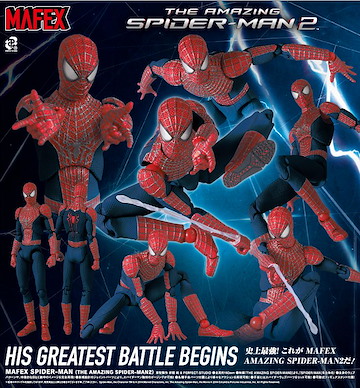 Marvel系列 MAFEX No.003「蜘蛛俠」(The Amazing Spider-Man 2) MAFEX No. 003 Spider-Man (The Amazing Spider-Man 2)【Marvel Series】