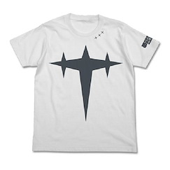 斬服少女 (大碼) Three-Star T-Shirt 白色 Three-Star T-Shirt White【Kill la Kill】(Size: Large)