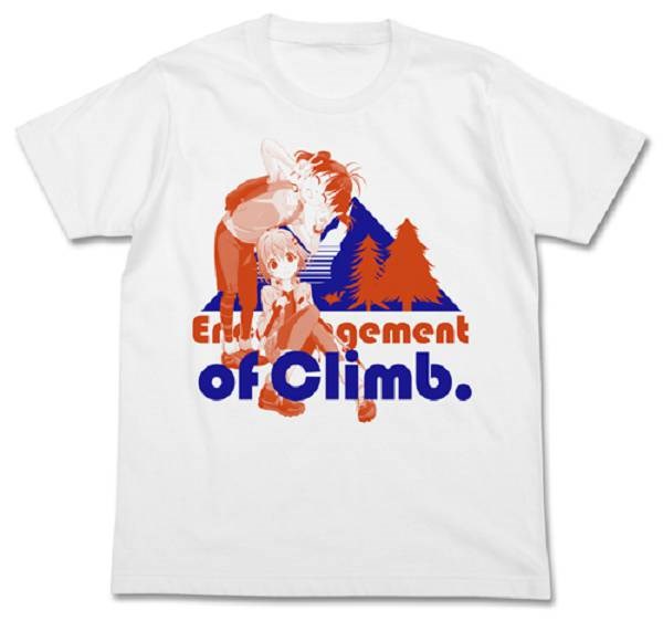 前進吧！登山少女 : 日版 (中碼) 白色 T-Shirt