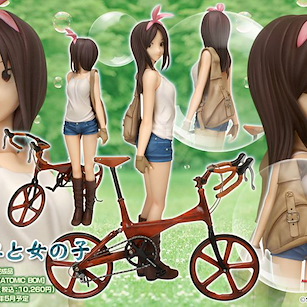 Suzu Atomic-Bom 女子與自行車 1/7 Scale Figure Atomic Bom Cycle Vol.02 Girl and Bicycle 1/7 Scale Figure【Suzu Atomic-Bom】