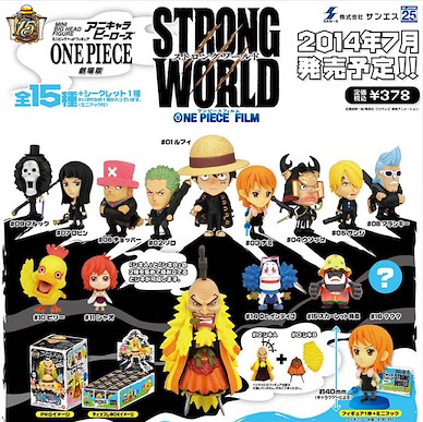 海賊王 強者天下 群英傳 盒玩 (1 套 15 款) Strong World AniChara Heros【One Piece】(15 Pieces)