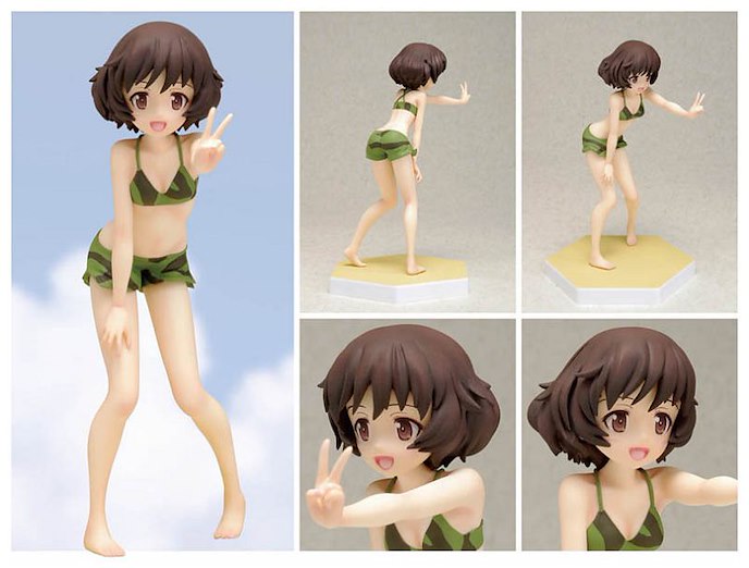 少女與戰車 : 日版 秋山優花里 Beach Queens Version 1/10 Scale Figure