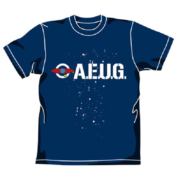 機動戰士高達系列 : 日版 (細碼) A.E.U.G. 靛色 T-Shirt (Z Gundam)