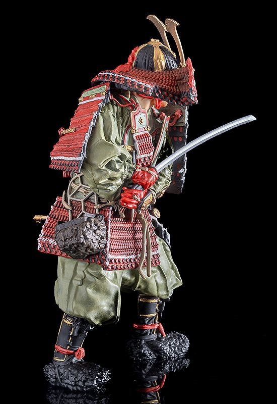 日版 PLAMAX 1/12 鎌倉時代的盔甲武士 組裝模型