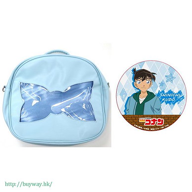 名偵探柯南 「工藤新一」痛袋 (特典︰徽章 1 枚) Bow Tie Design 3way Backpack Shinichi Ver. Blue【Detective Conan】