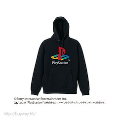 PlayStation (大碼)「初代」黑色 連帽衫 Pullover Parka 1st Gen. / BLACK-L【PlayStation】