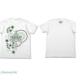 騎士&魔法 : 日版 (加大)「魔法腳本」白色 T-Shirt