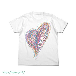 LoveLive! Sunshine!! (大碼)「CYaRon!」白色 T-Shirt CYaRon! T-Shirt / WHITE-L【Love Live! Sunshine!!】
