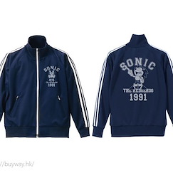 超音鼠 (大碼)「超音鼠」深藍×白 球衣 Classic Sonic Jersey / NAVY x WHITE-L【Sonic the Hedgehog】