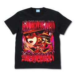 為美好的世界獻上祝福！ (細碼)「惠惠」紅魔 全彩 黑色 T-Shirt Megumin Full Color T-Shirt /BLACK-S【KonoSuba: God's Blessing on This Wonderful World!】