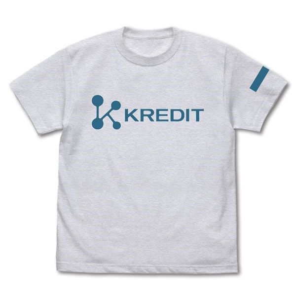 新世紀福音戰士 : 日版 (中碼)「KREDIT」霧灰 T-Shirt