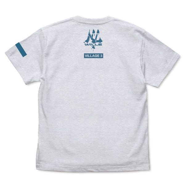 新世紀福音戰士 : 日版 (大碼)「KREDIT」霧灰 T-Shirt