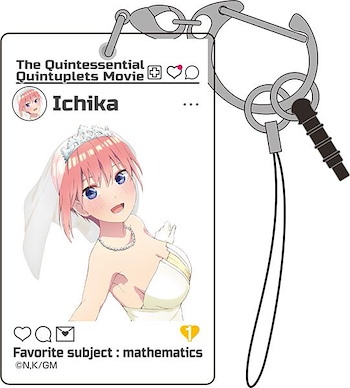五等分的新娘 「中野一花」SNS風格 亞克力匙扣 Movie Ichika Nakano SNS Style Acrylic Multipurpose Key Chain【The Quintessential Quintuplets】