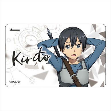刀劍神域系列 「桐谷和人」戲場版-無星夜的咏嘆調- B 款 IC 咭貼紙 Progressive: Aria of a Starless Night IC Card Sticker Kirito B【Sword Art Online Series】