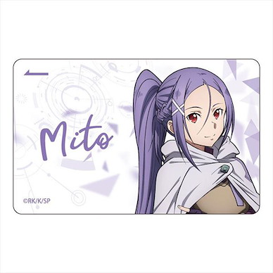 刀劍神域系列 「兔澤深澄」戲場版-無星夜的咏嘆調- B 款 IC 咭貼紙 Progressive: Aria of a Starless Night IC Card Sticker Mito B【Sword Art Online Series】