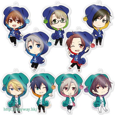 ALIVE 小狗外套 亞克力掛飾 (9 個入) Chara-Forme Acrylic Strap Collection SOARA & Growth Dog Parka ver. (9 Pieces)【ALIVE】