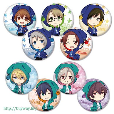 ALIVE 小狗外套 收藏徽章 (9 個入) Chara-Forme Can Badge Collection SOARA & Growth Dog Parka ver. (9 Pieces)【ALIVE】