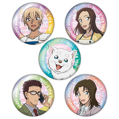名偵探柯南 「名偵探柯南 零的日常」收藏徽章 (5 個入) Detective Conan Zero's Tea Time Can Badge (5 Pieces)【Detective Conan】