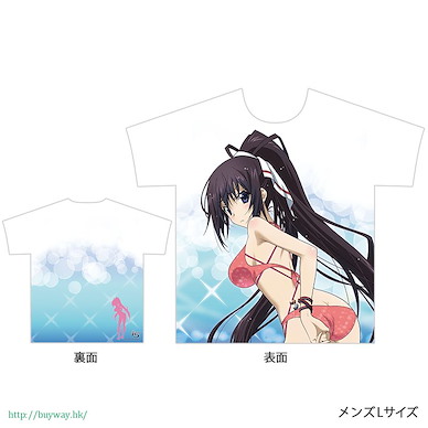 IS 無限斯特拉托斯 (大碼)「篠之之箒」全彩 T-Shirt Original Illustration Full Graphic T-Shirt Houki / Beach (L Size)【IS (Infinite Stratos)】