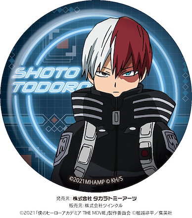 我的英雄學院 「轟焦凍」世界英雄任務 收藏徽章 Kirakira Can Badge Todoroki Shoto My Hero Academia: World Heroes' Mission【My Hero Academia】